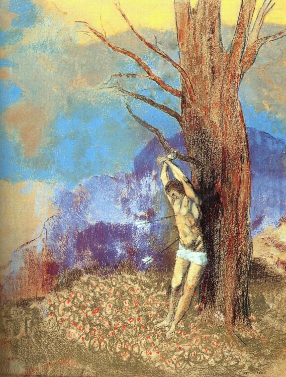 Saint Sebastian, Odilon Redon